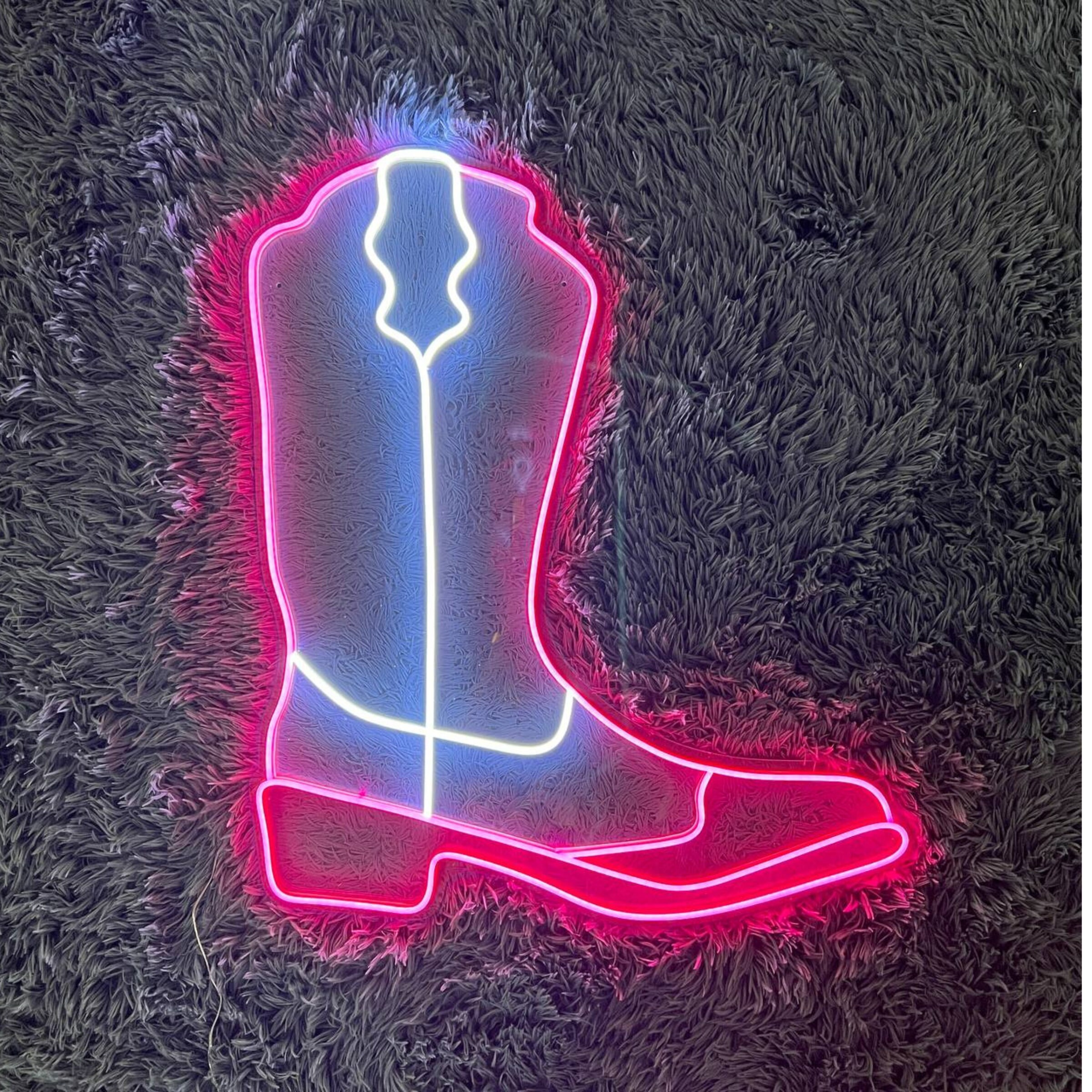 Cowboy Boot Neon Sign