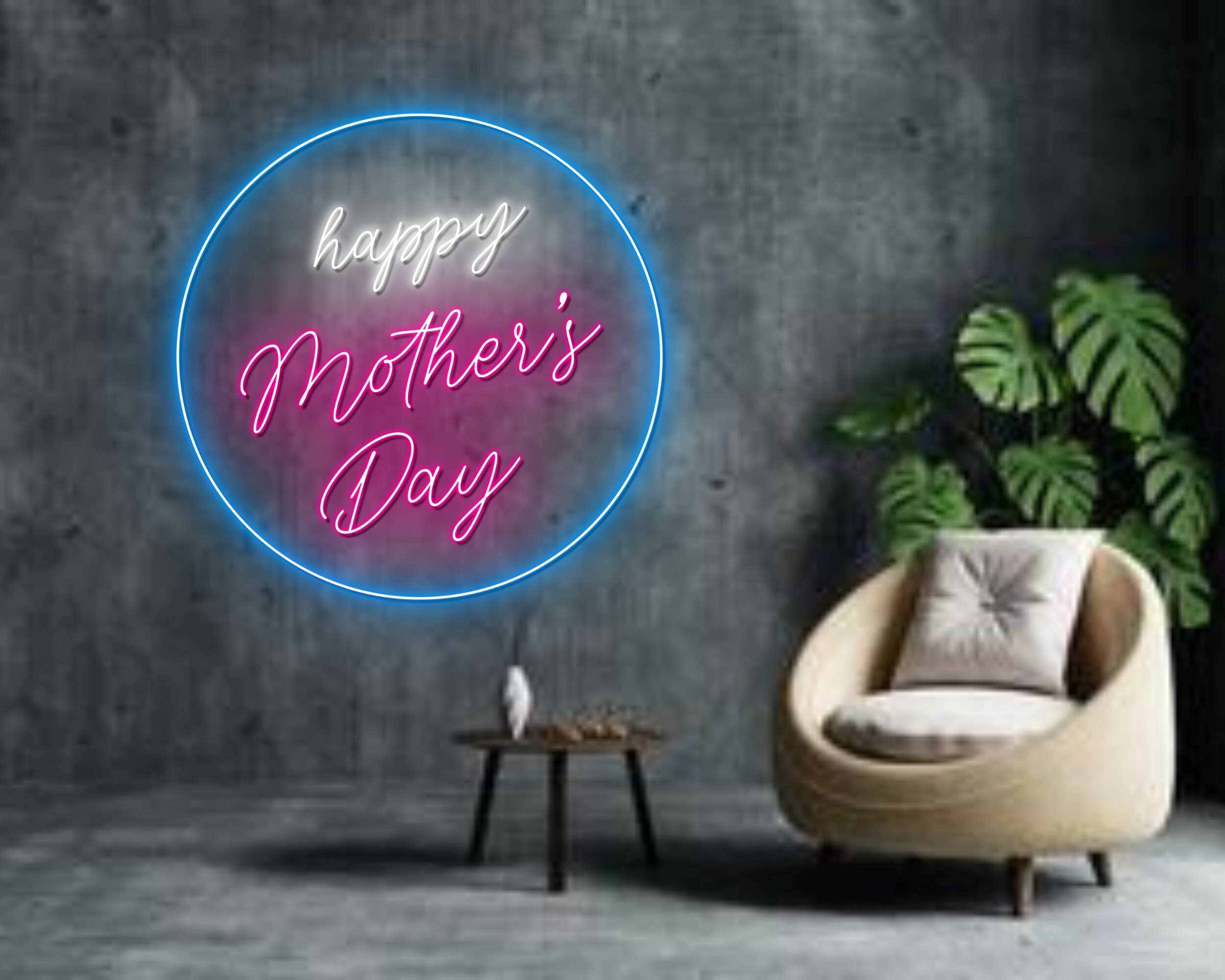 Mom Quote Neon Sign Mother's Day Gift and Decor