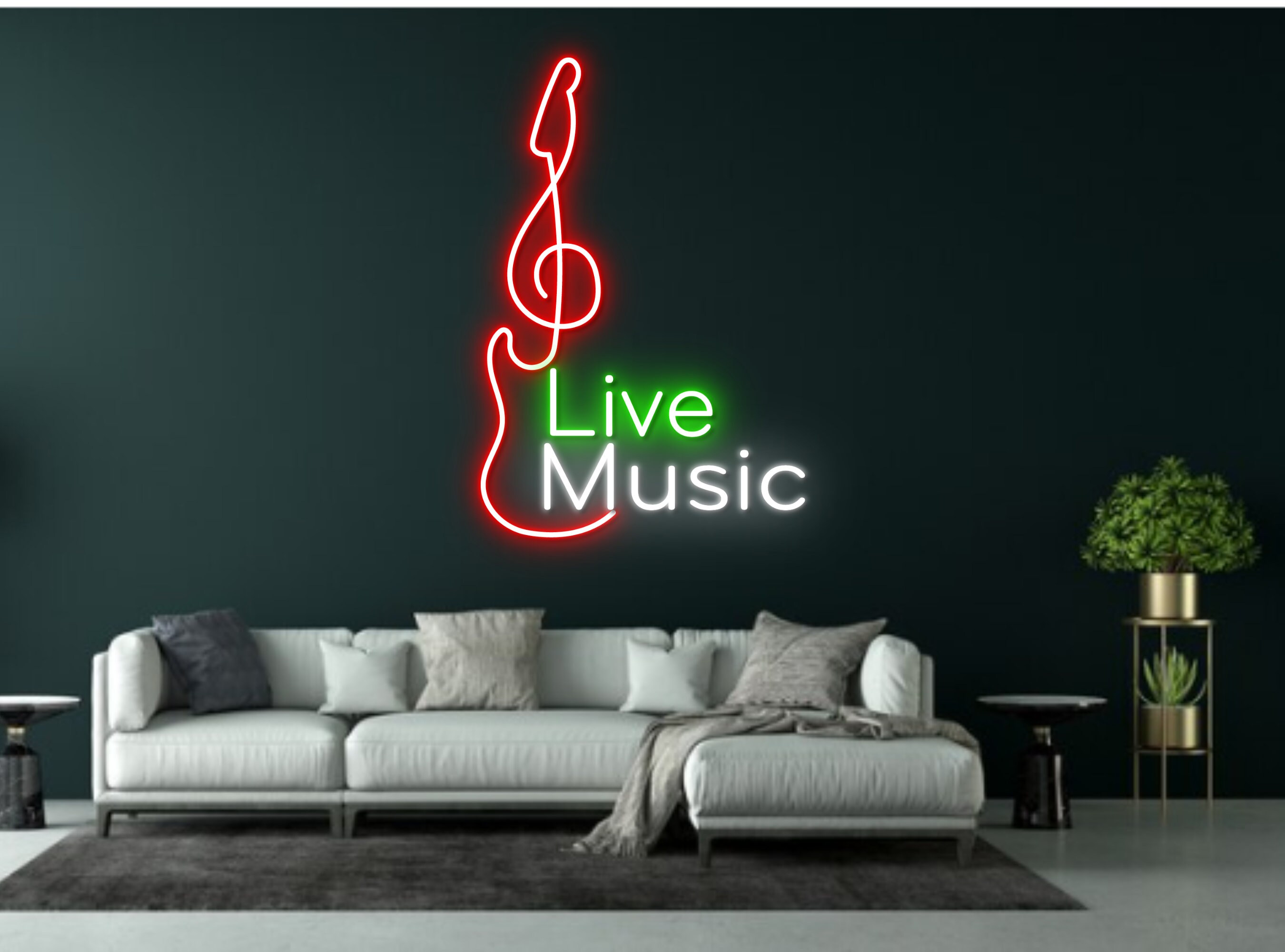 Live Music Neon Signs