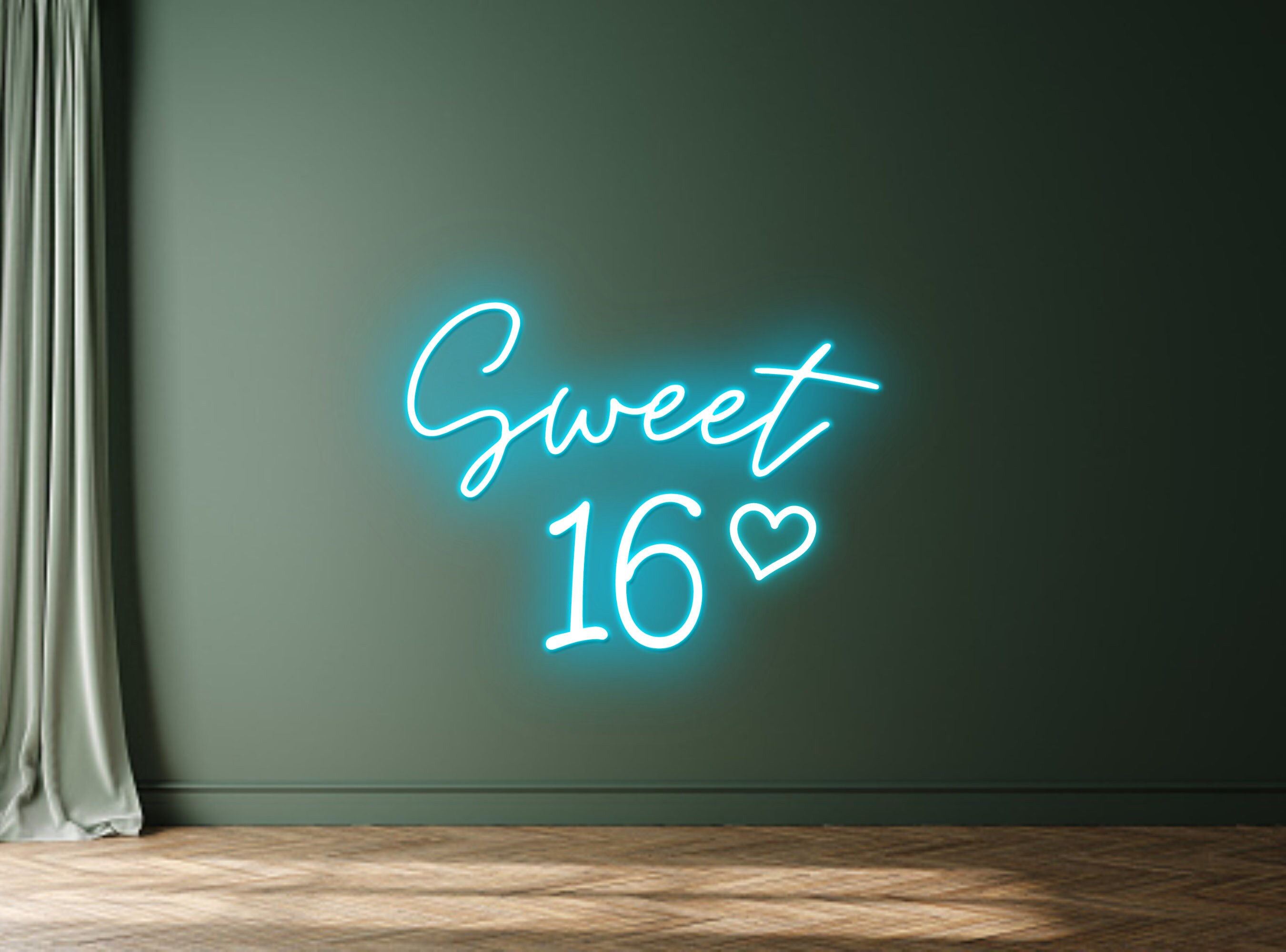 Custom Number Birthday Year Old Birthday Year Old Light Sign