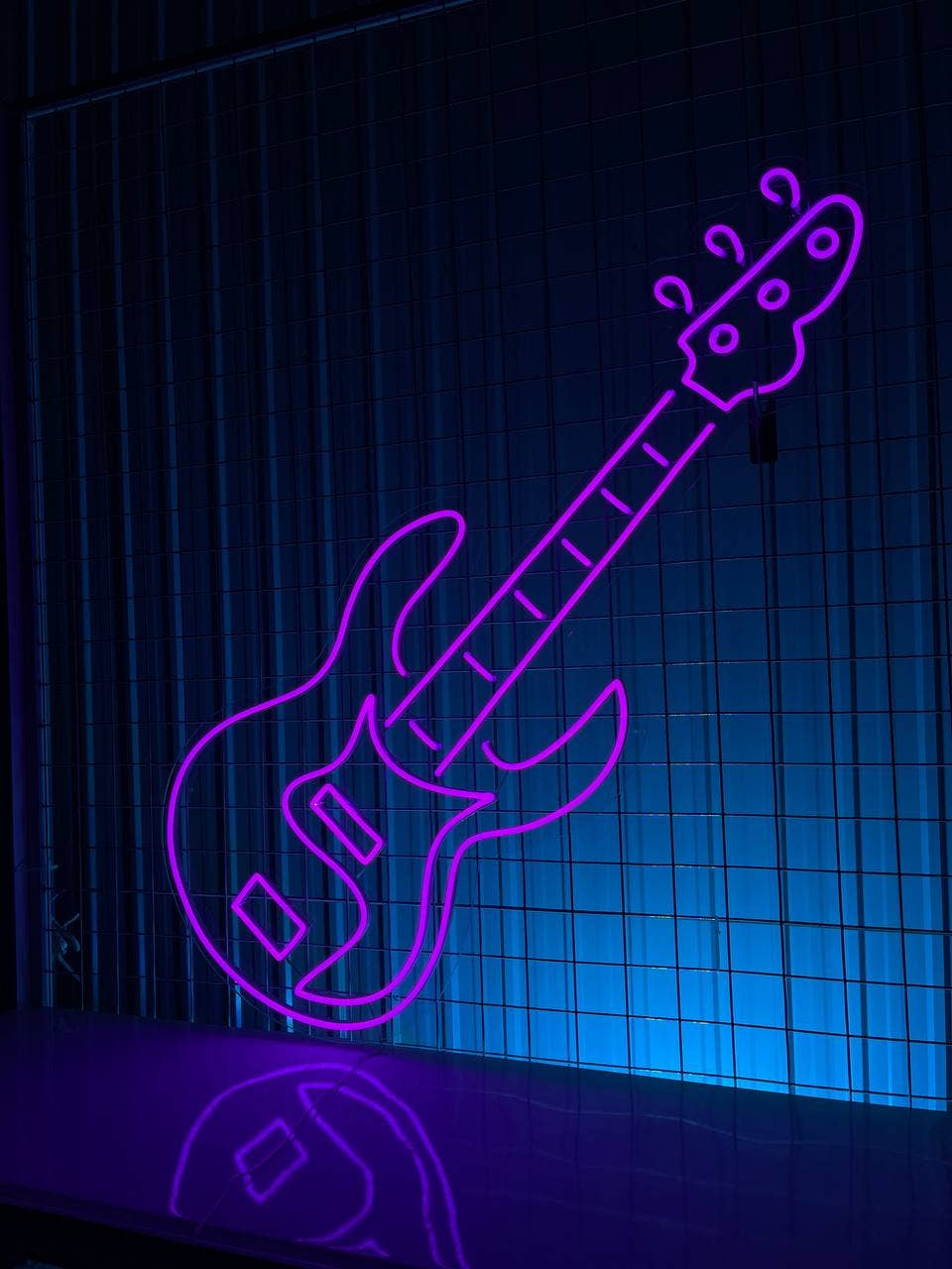 Guitar Neon Signs Musical Instrument Store Sign Decor