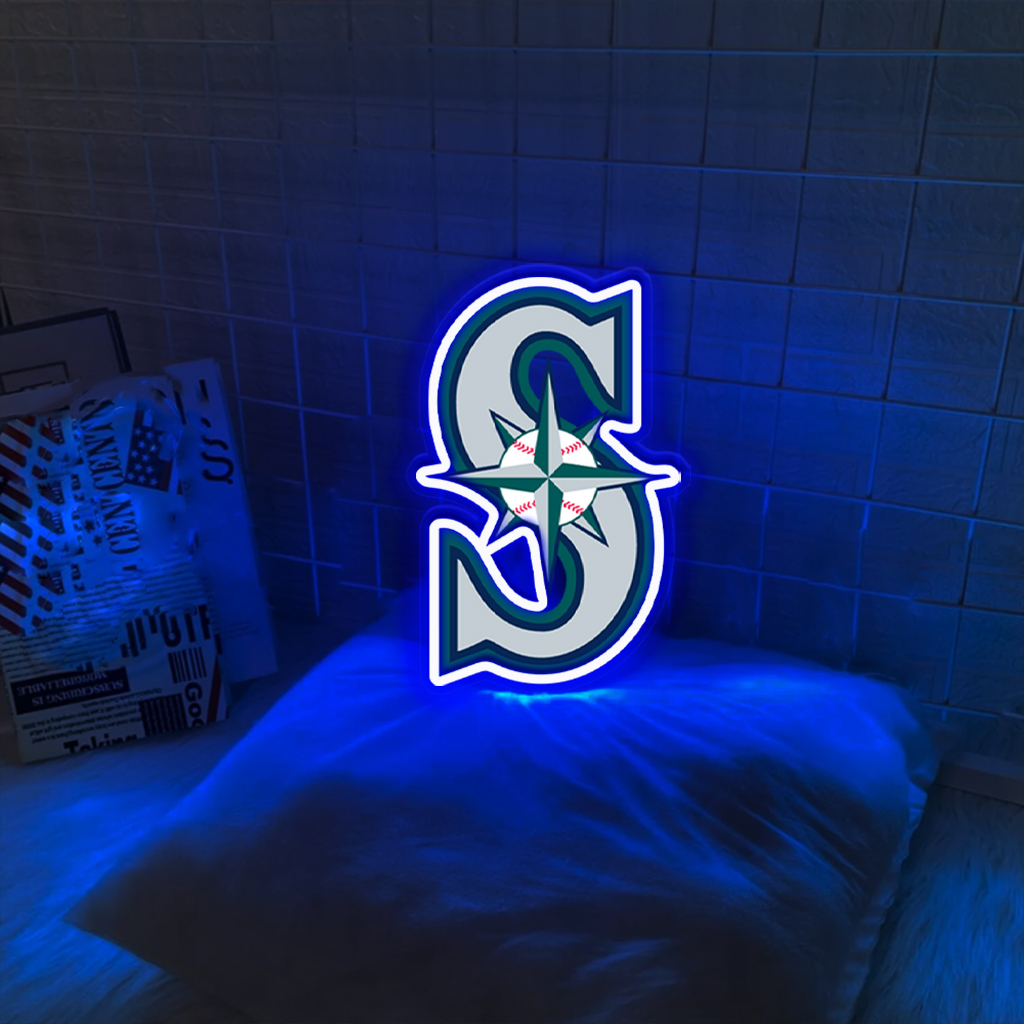 Baseball Seattle Mariners UV Sign