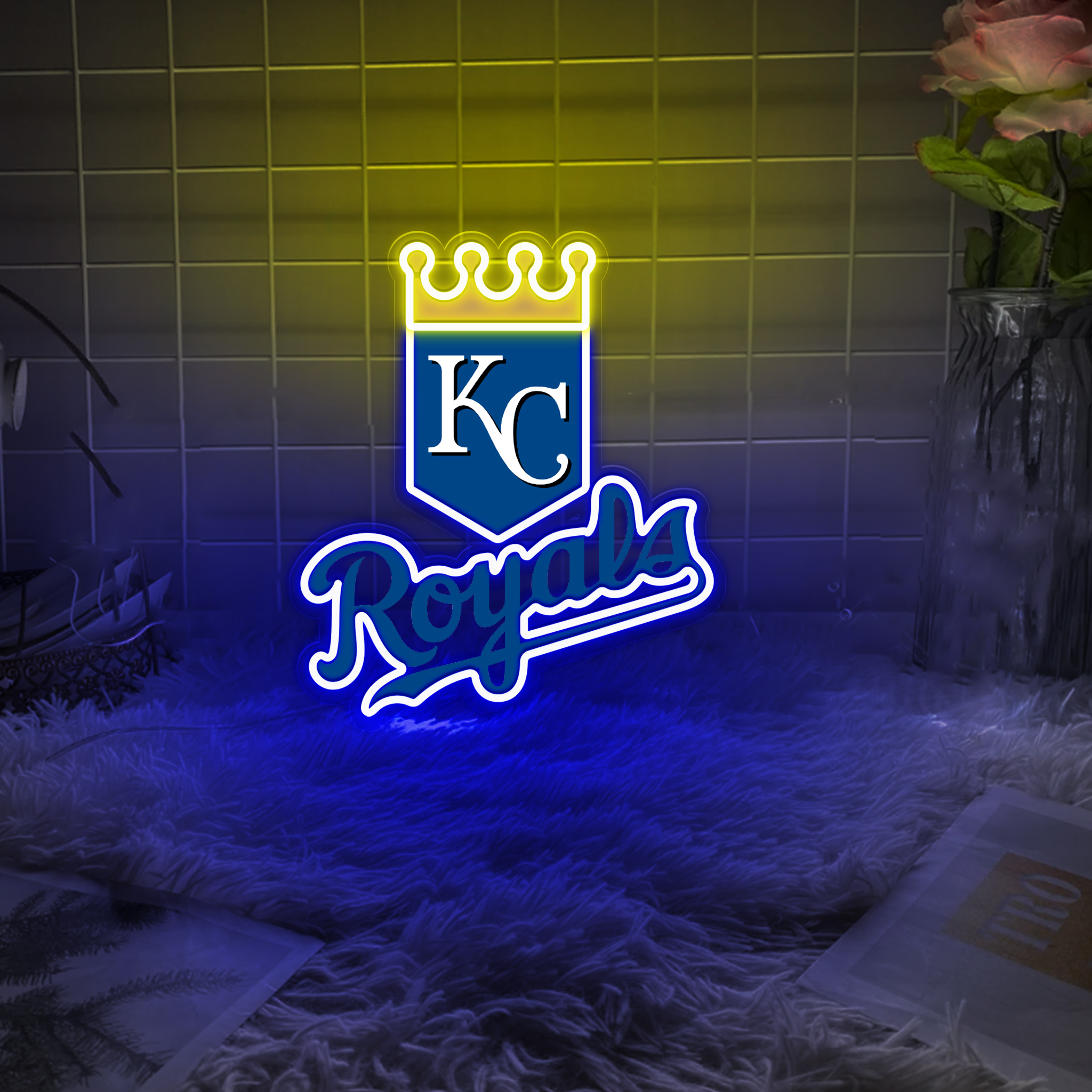 Kansas City Royals Baseball UV Sign