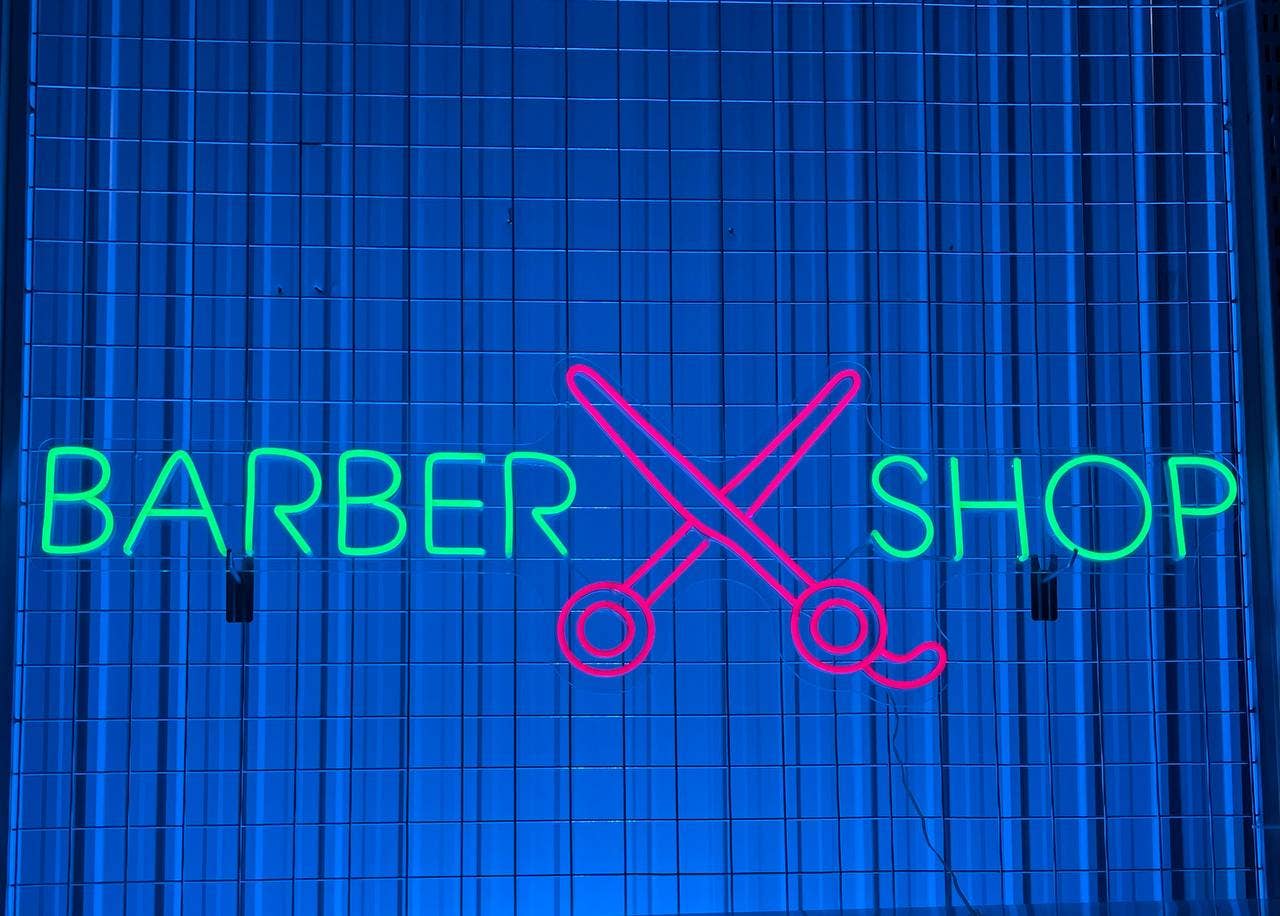 Barber Shop Neon Sign Hair Salon Signboard Decor