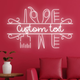 Custom Hair Salon Neon Sign Neon Sign For Business