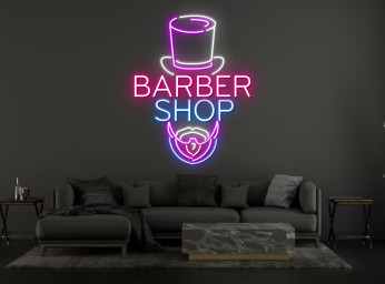 Barber Shop Neon Sign Decoration For Barber Shop