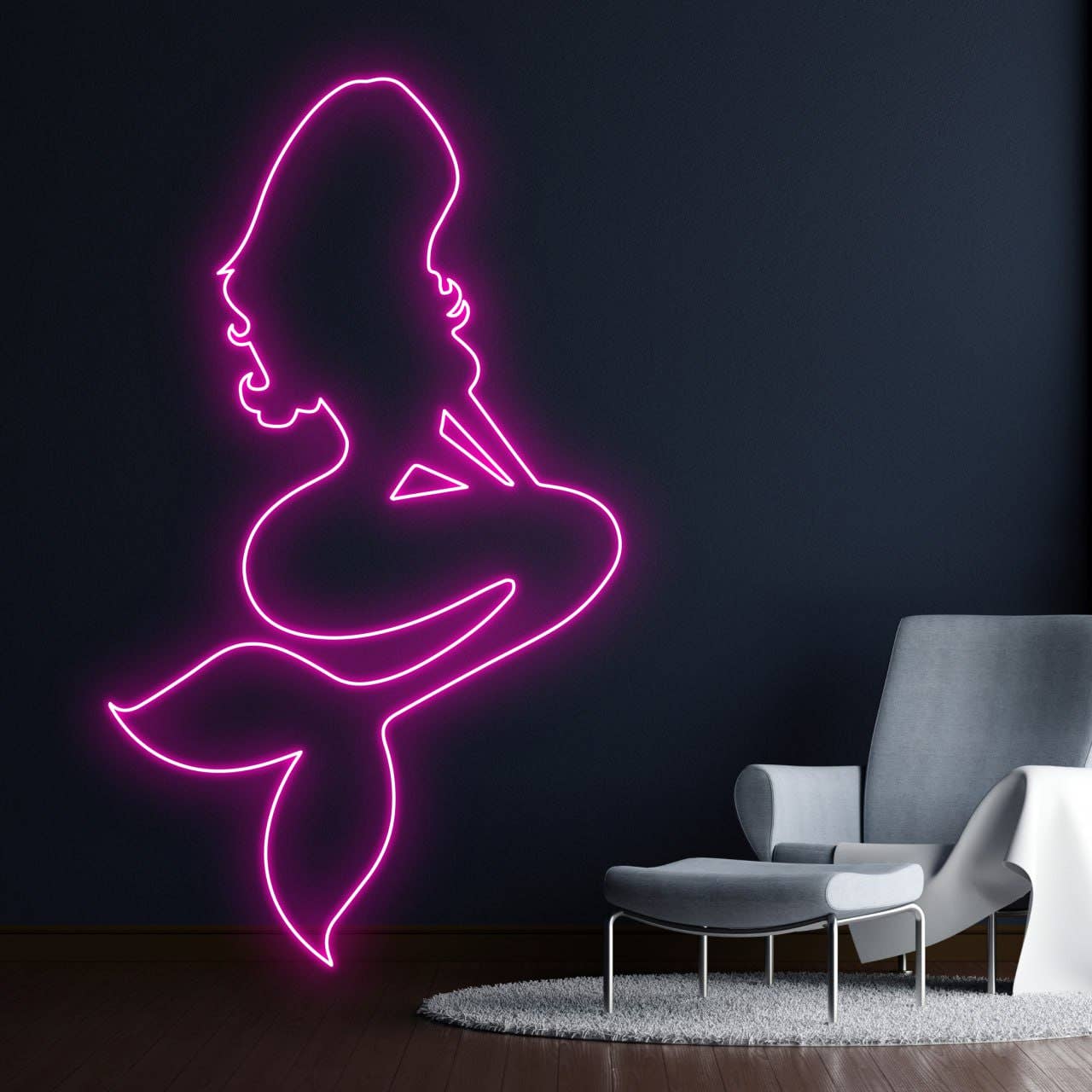 Mermaid Neon Led Signs Wall Neon Light