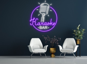 Karaoke Party Night Bar Neon Sign Decor Signage