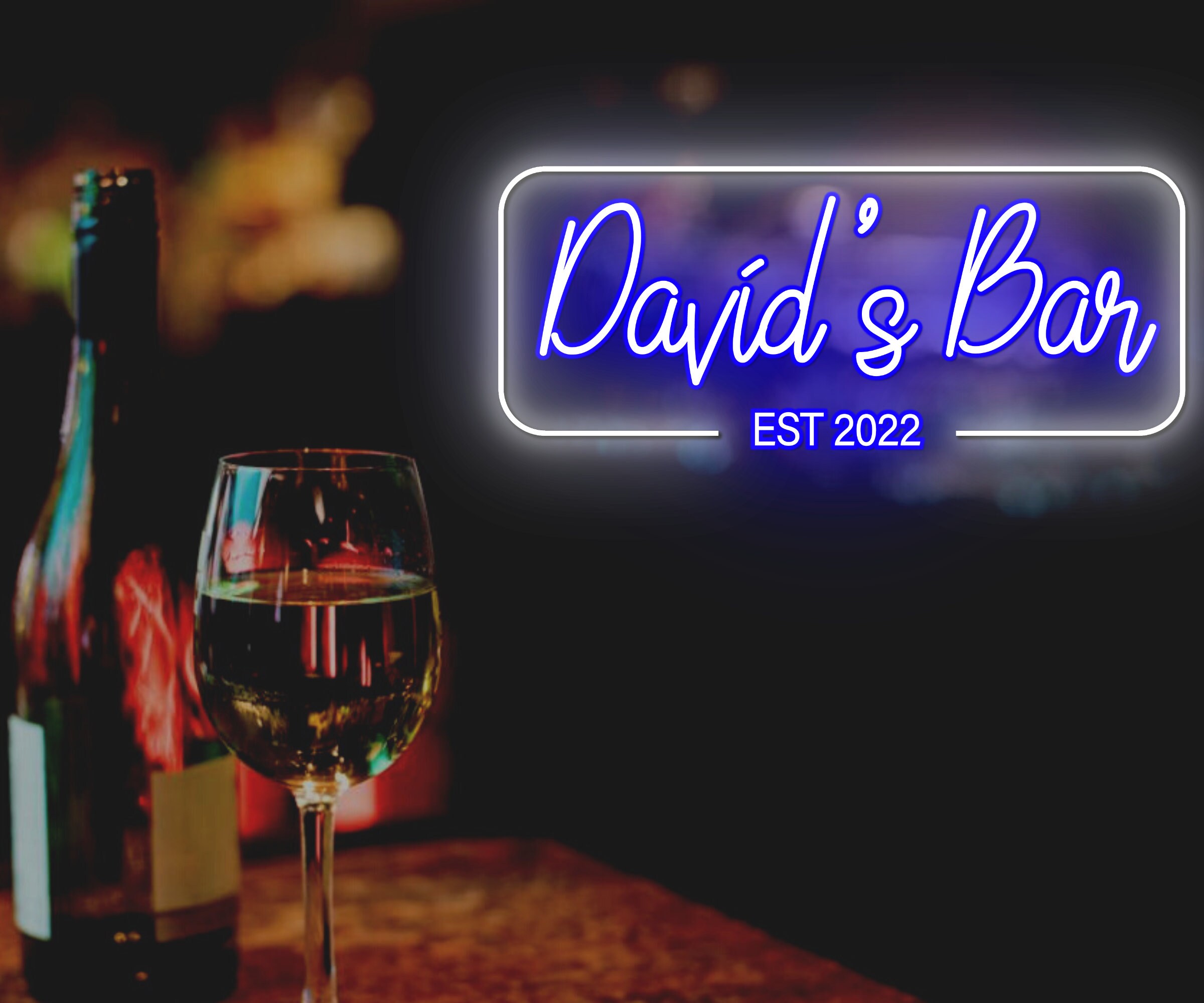 Custom Bar Name Neon Signs Bar Led Lights