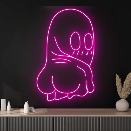 Sexy Ghost Neon Signs Halloween Long-lasting Wall Decor