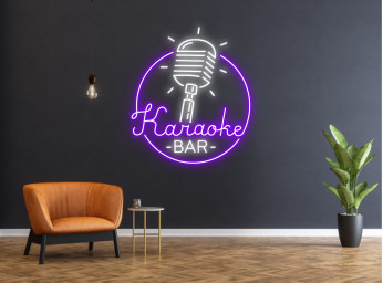 Karaoke Party Night Bar Neon Sign Decor Signage