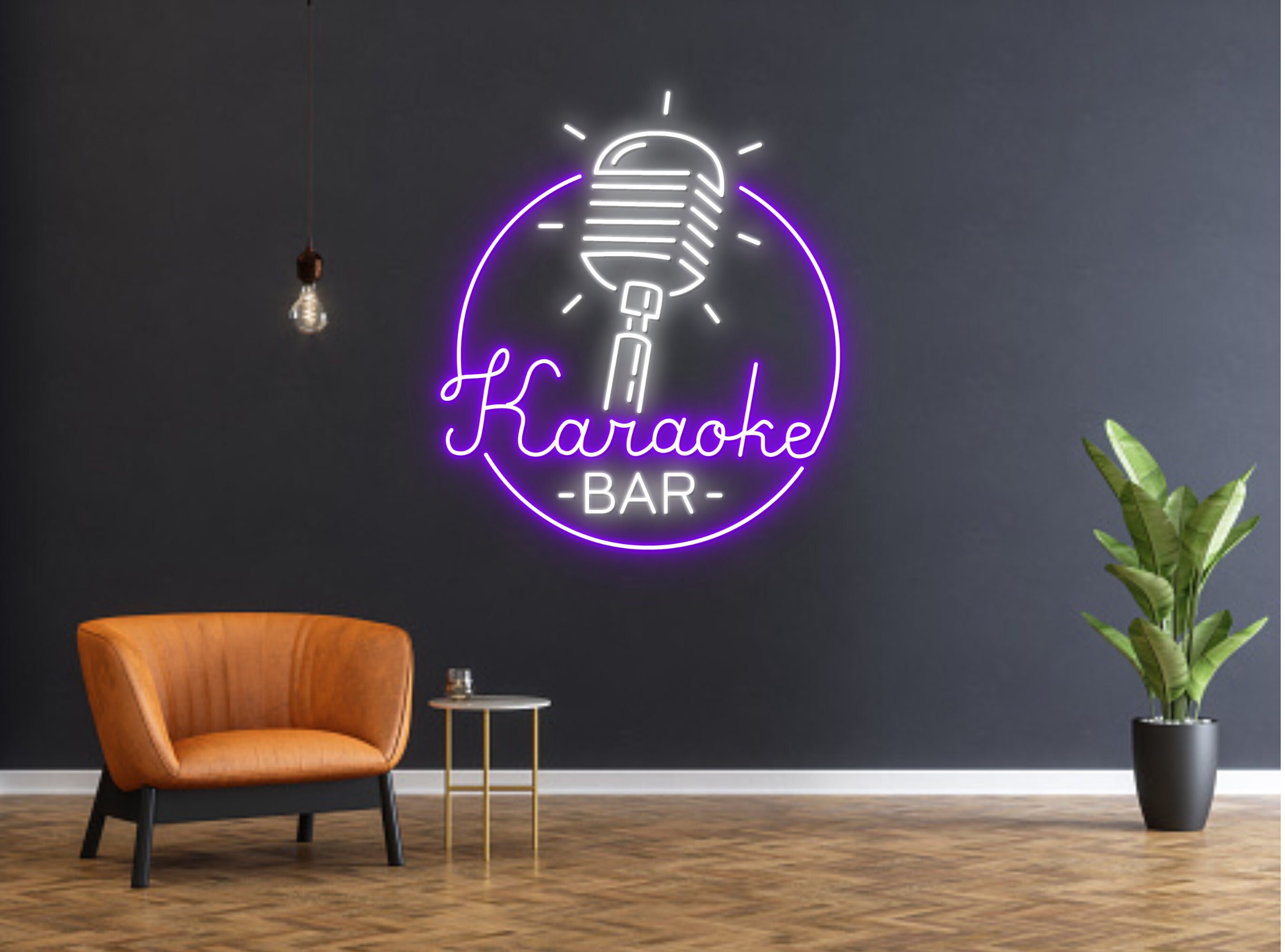 Karaoke Party Night Bar Neon Sign Decor Signage