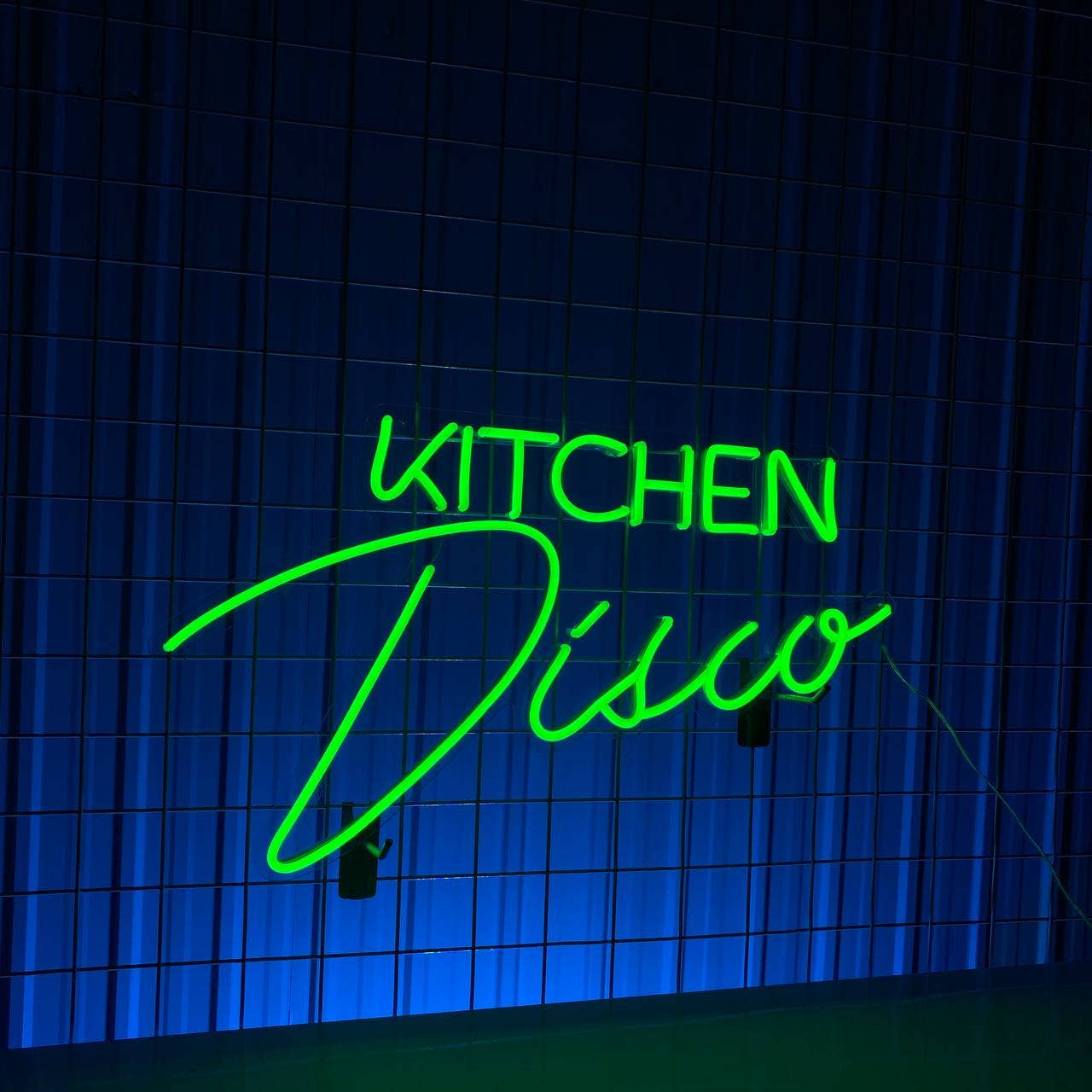 Kitchen Disco Neon Sign Restaurant Wall Decor