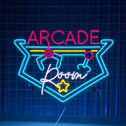 Arcade Room Neon Sign Arcade Machine Game Retro Led Sign