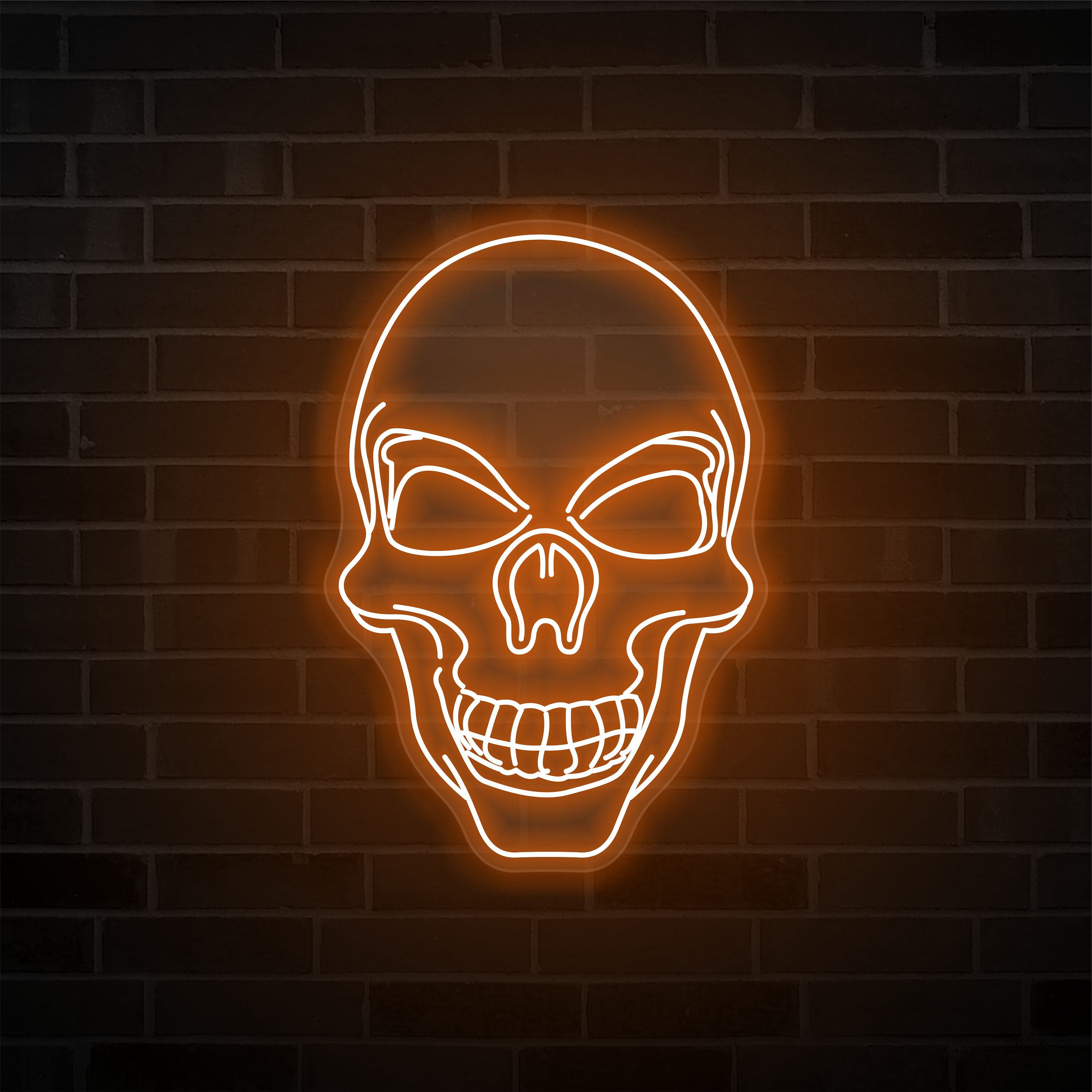 Skeleton Neon Signs - Custom Personalised LED Neon Signs, Handmade Neon ...