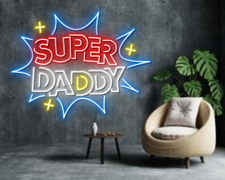 Super Dad Neon Signs