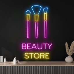 Beauty Store Neon Sign Wall Light Art Decor