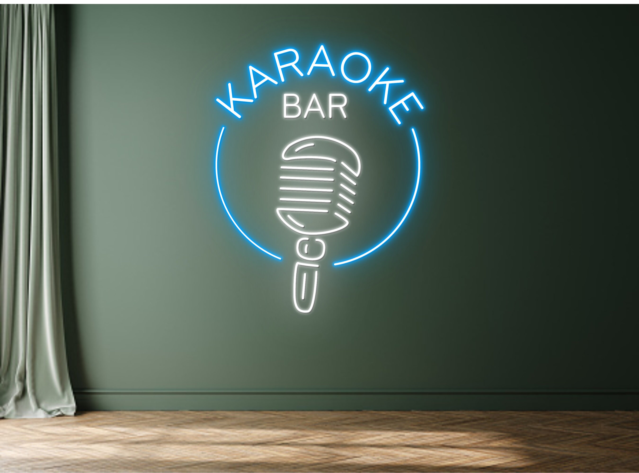 Karaoke Bar Party Night Neon Sign Wall Decoration Gift