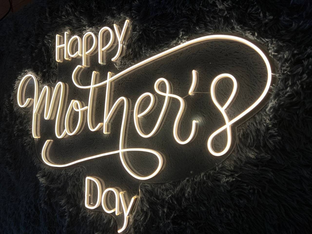 Happy Mother's Day Neon Sign Wall Decoration Gift