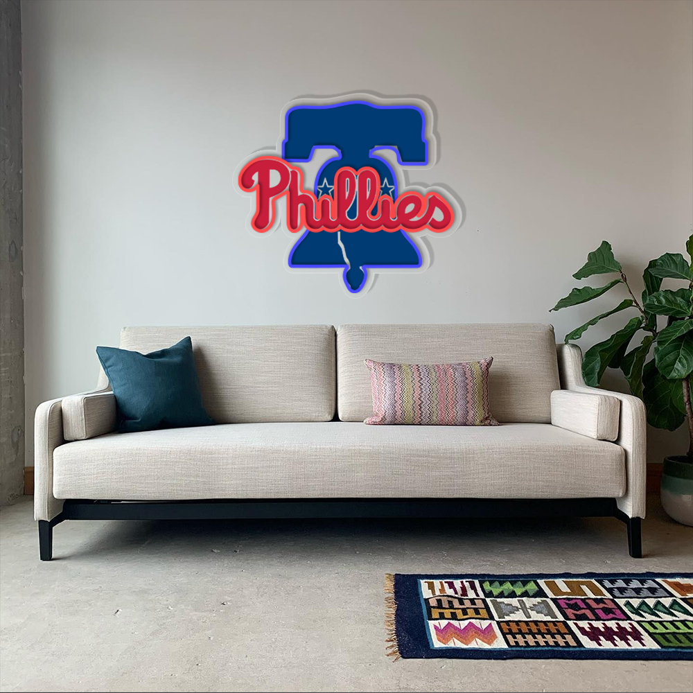 Philadelphia Phillies Baseball UV Sign