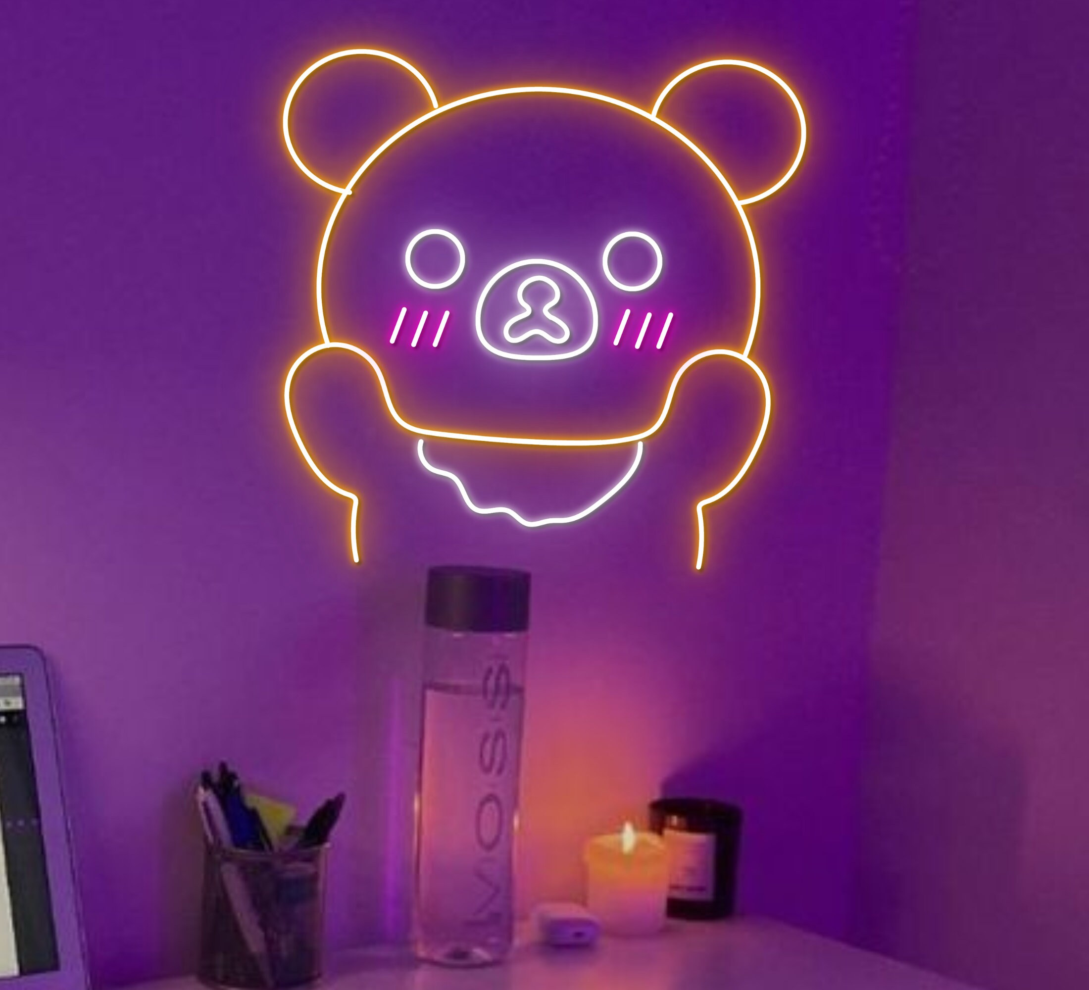 Cute Panda Neon Sign
