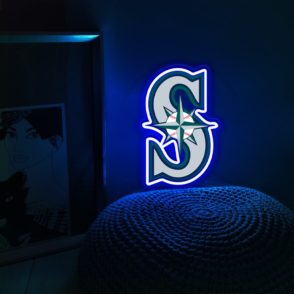 Baseball Seattle Mariners UV Sign