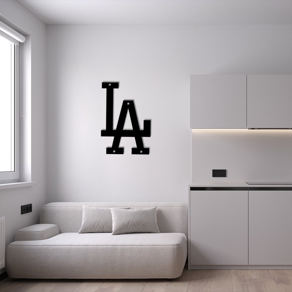 Baseball Los Angeles Dodgers Metal Sign