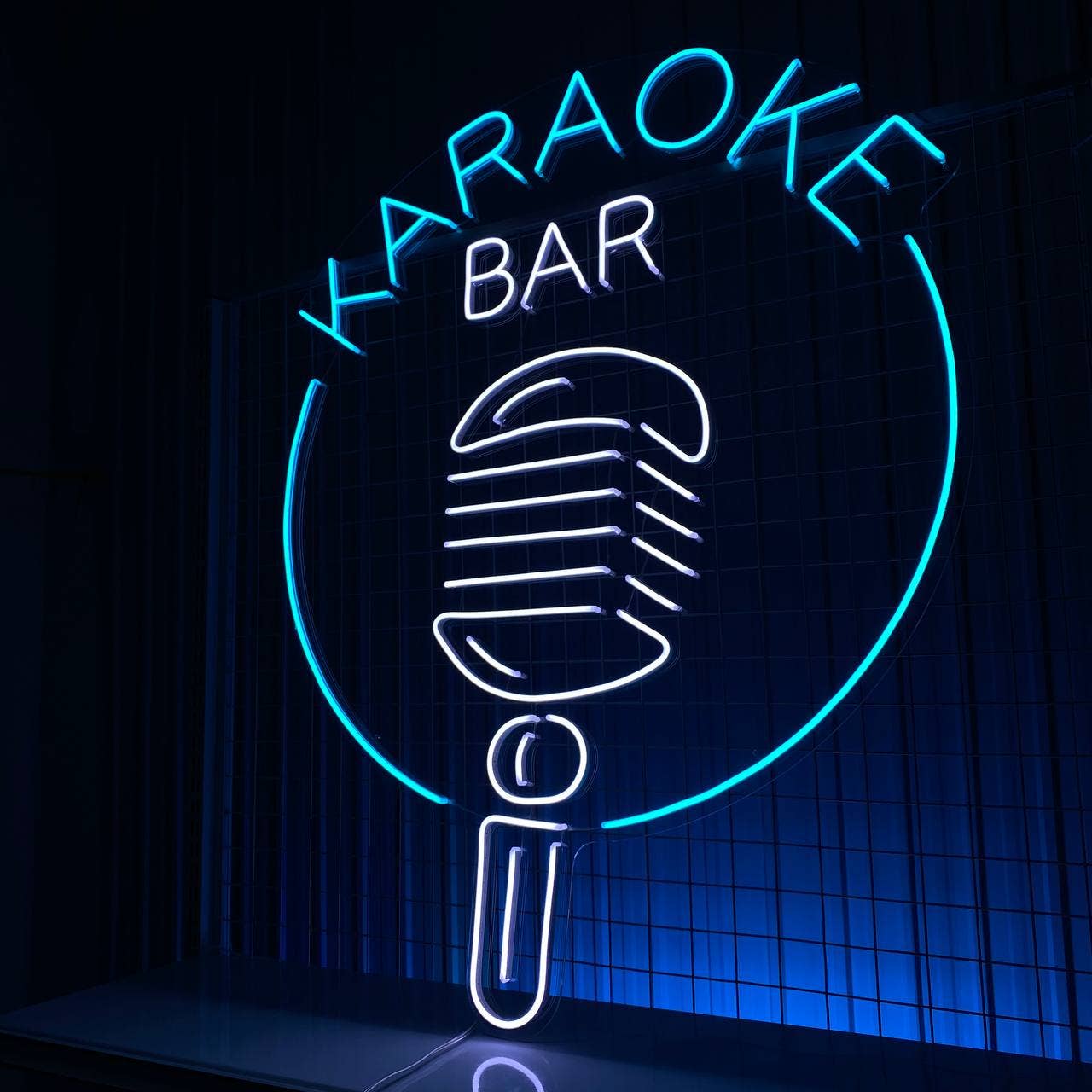 Karaoke Bar Neon Sign Karaoke Studio Signboard Decor