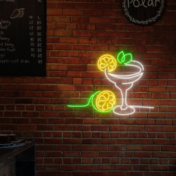 Lemonade Neon Sign Lemon Drink Restaurant Wall Decor