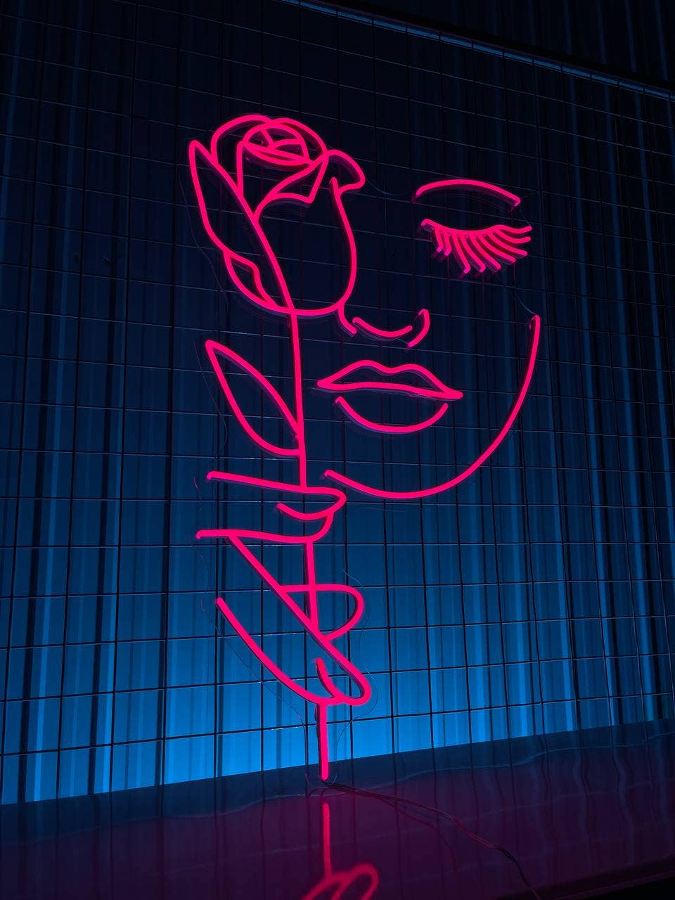 Rosy Girl Neon Sign Boutique Spa Beauty Wall Art Decor