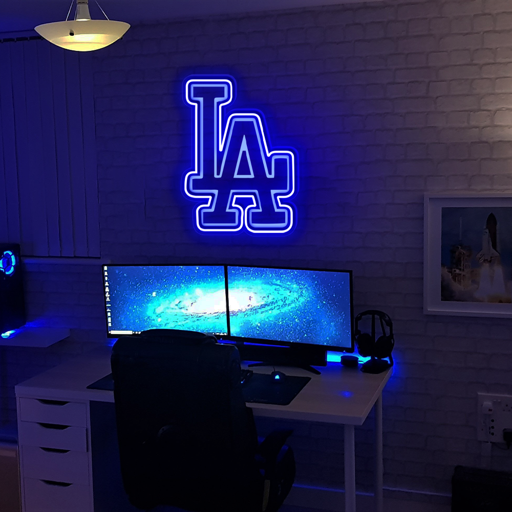 Baseball Los Angeles Dodgers UV Sign