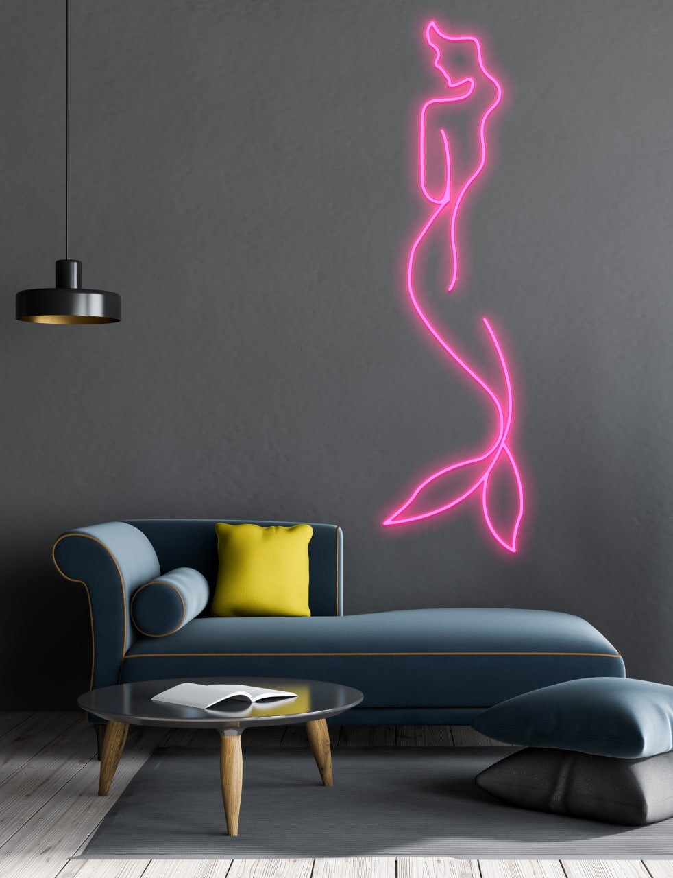 Mermaid Neon Led Signs Neon Lights For Wall