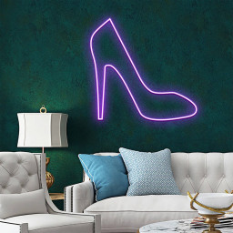 Highheels Neon Sign Shoes Shop Boutique Signboard Decor