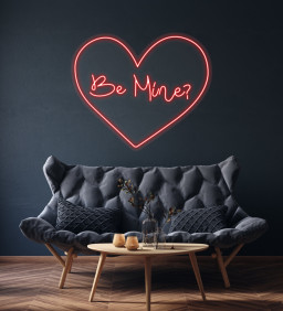 Be Mine Neon Sign Bedroom Decor