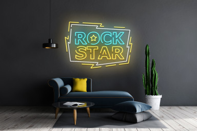 Rock Star Neon Sign