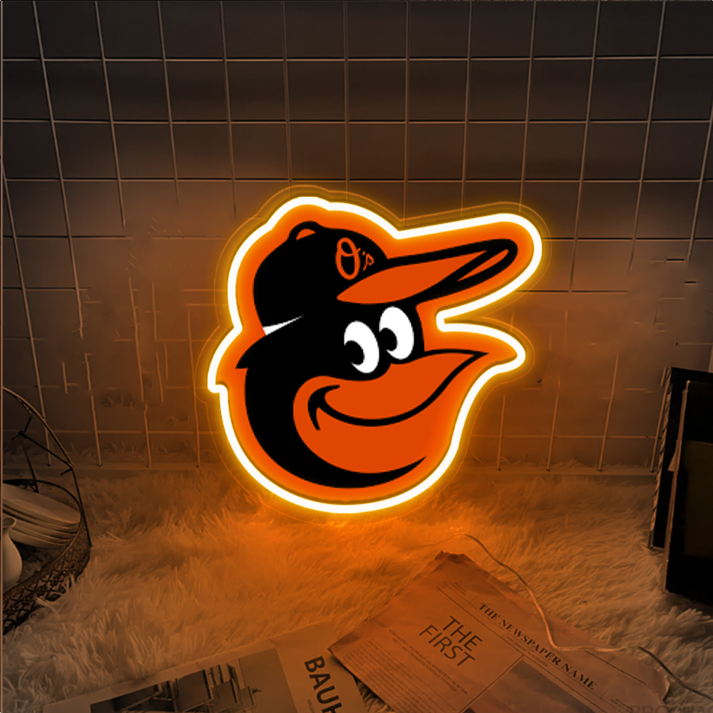 Baltimore Orioles Baseball UV Sign