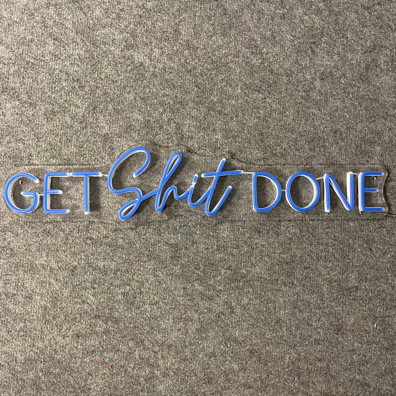 Get Shit Done Neon Sign Trendy Wall Decor