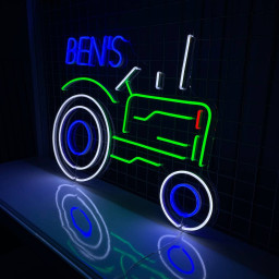 Personalize Car Neon Sign Long-lasting Lights Wall Decor