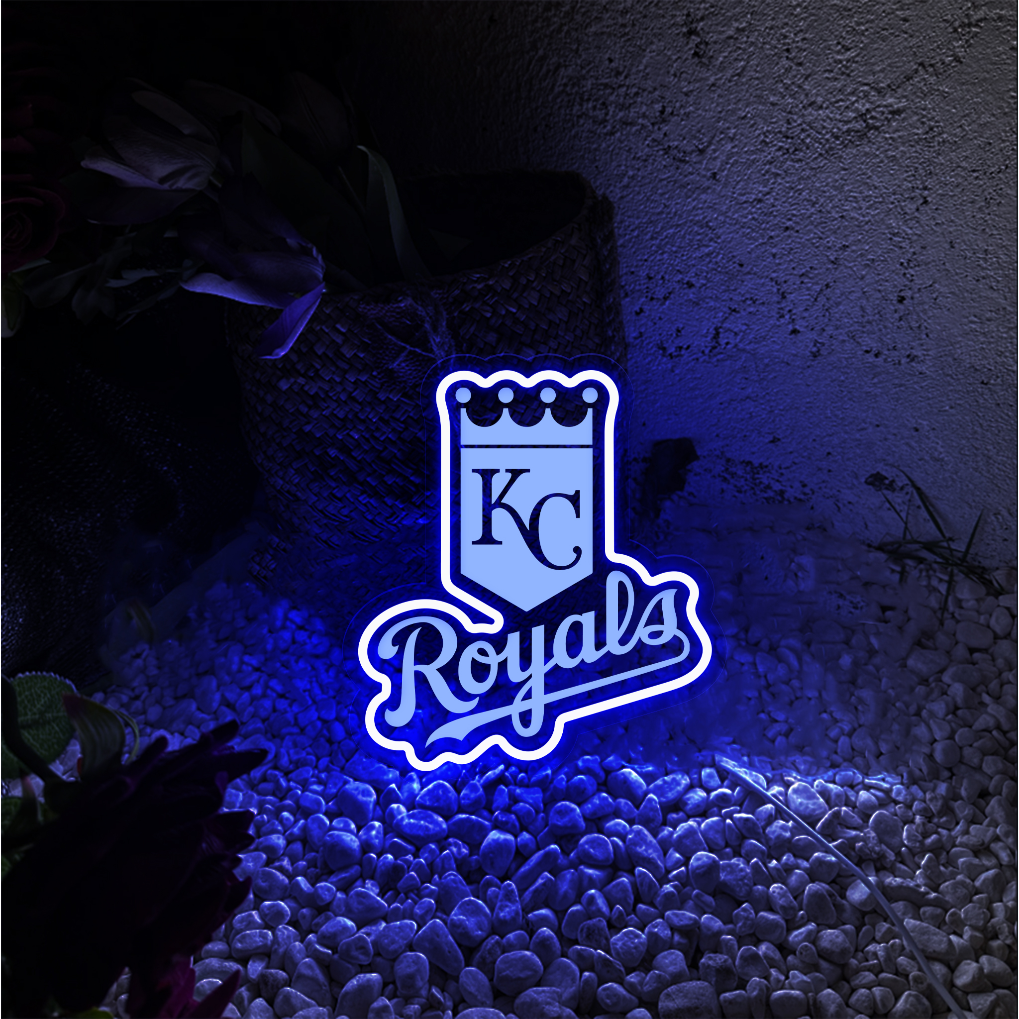 Kansas City Royals Baseball Laser Sign