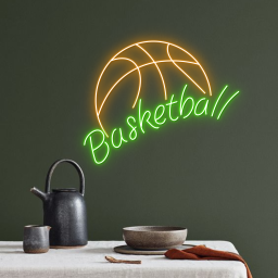 Basketball Neon Sign Basketball Club Wall Decor