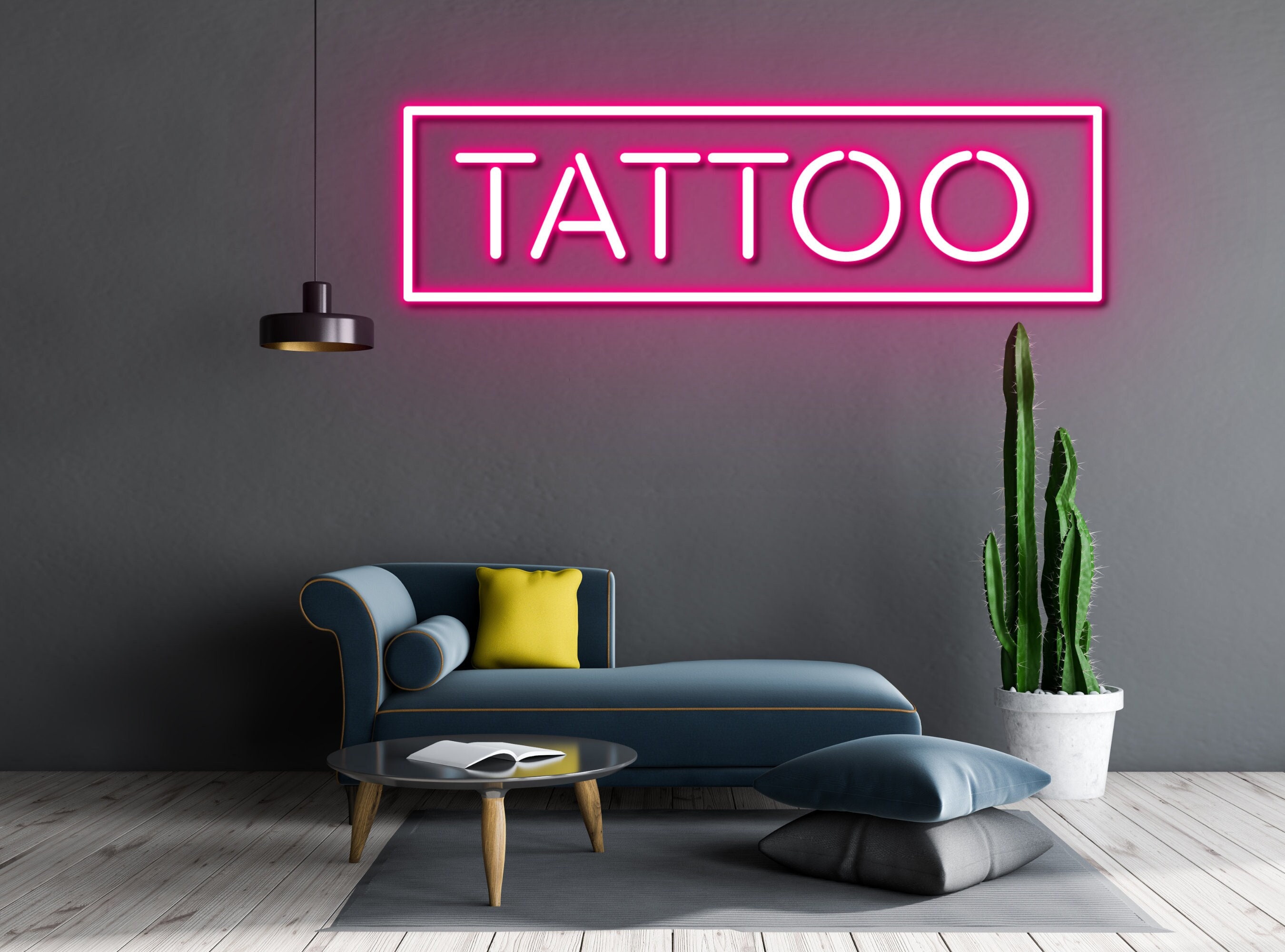 Tattoo Piercing Shop Neon Sign Decoration Gift Wall Hanging Gift