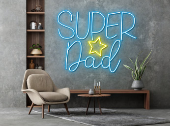 Super Dad Neon Sign Wall Decoration