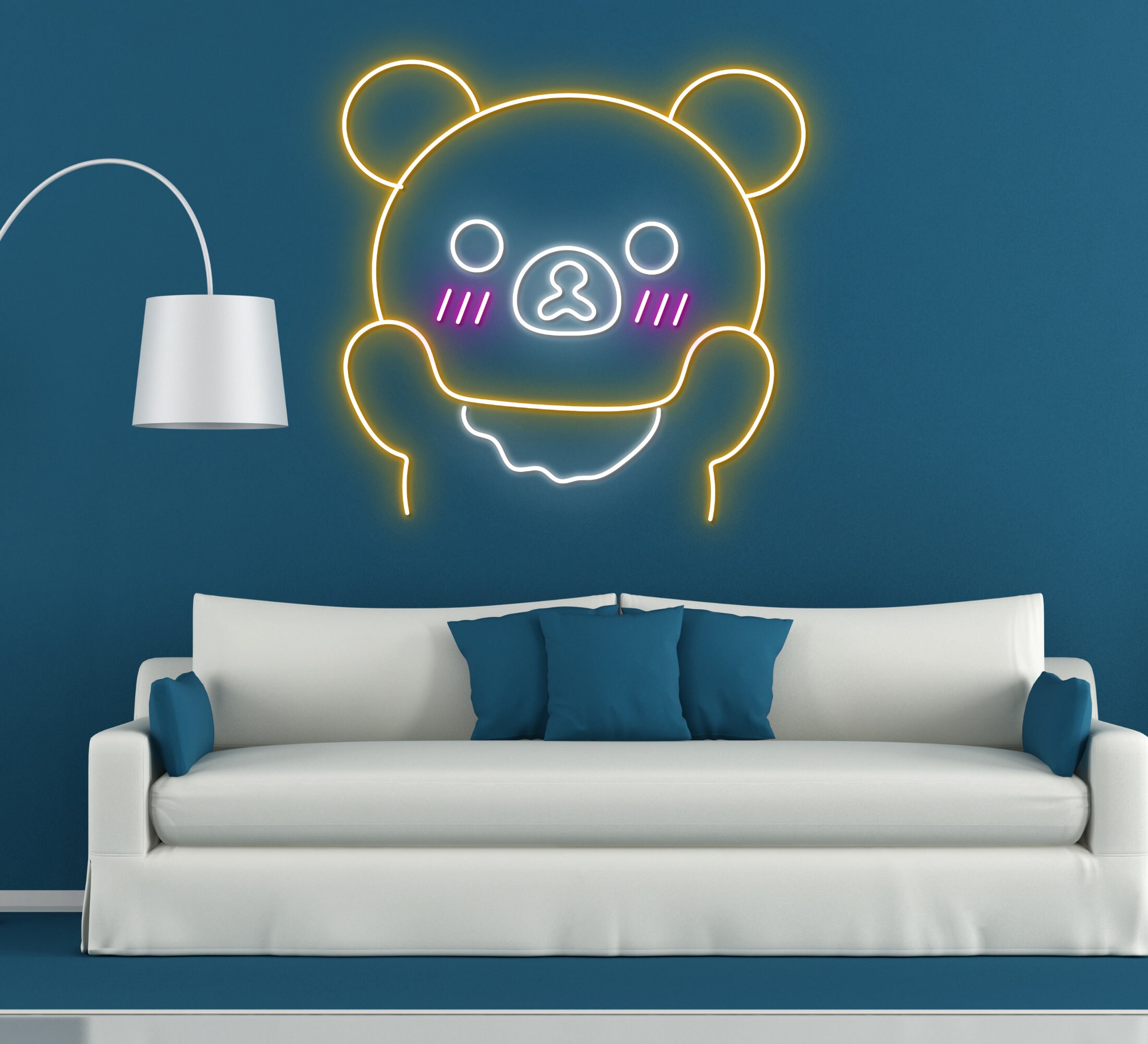 Cute Panda Neon Sign