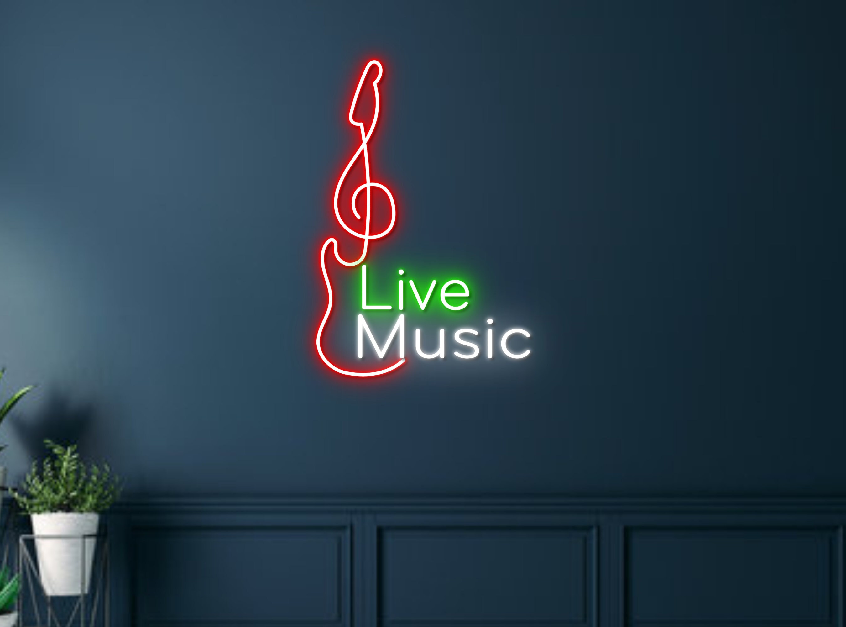 Live Music Neon Signs