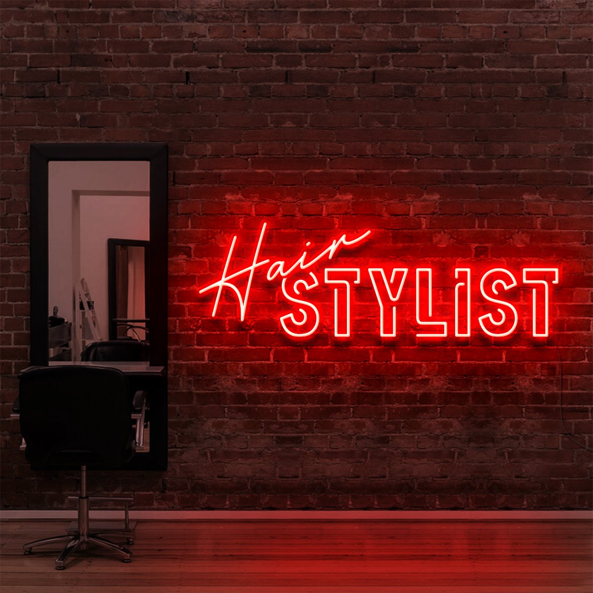 Hair Stylist Neon Sign