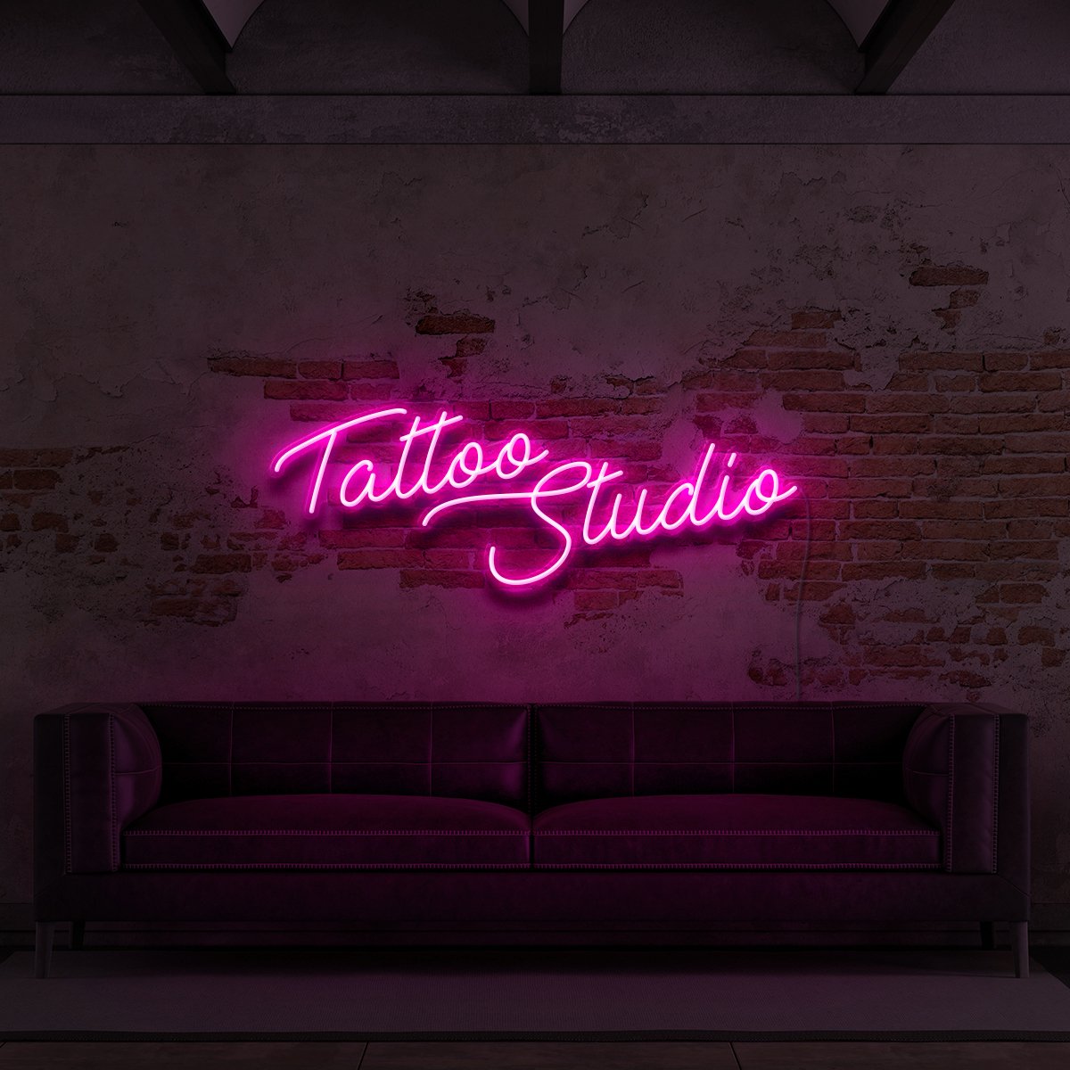 Tattoo Studio Neon Sign