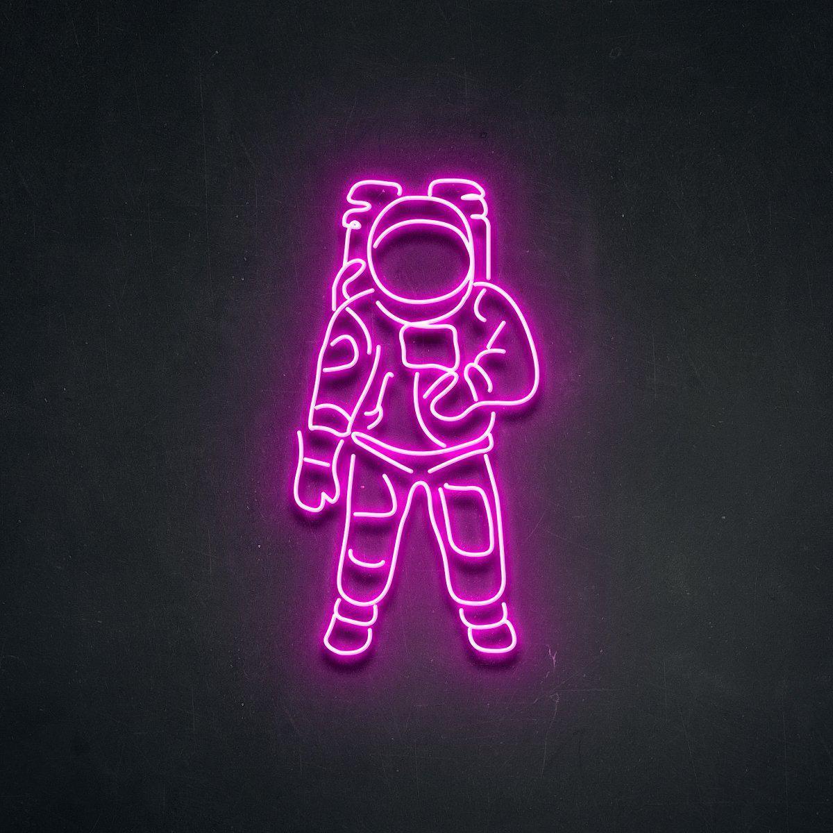 Astronaut Neon Sign