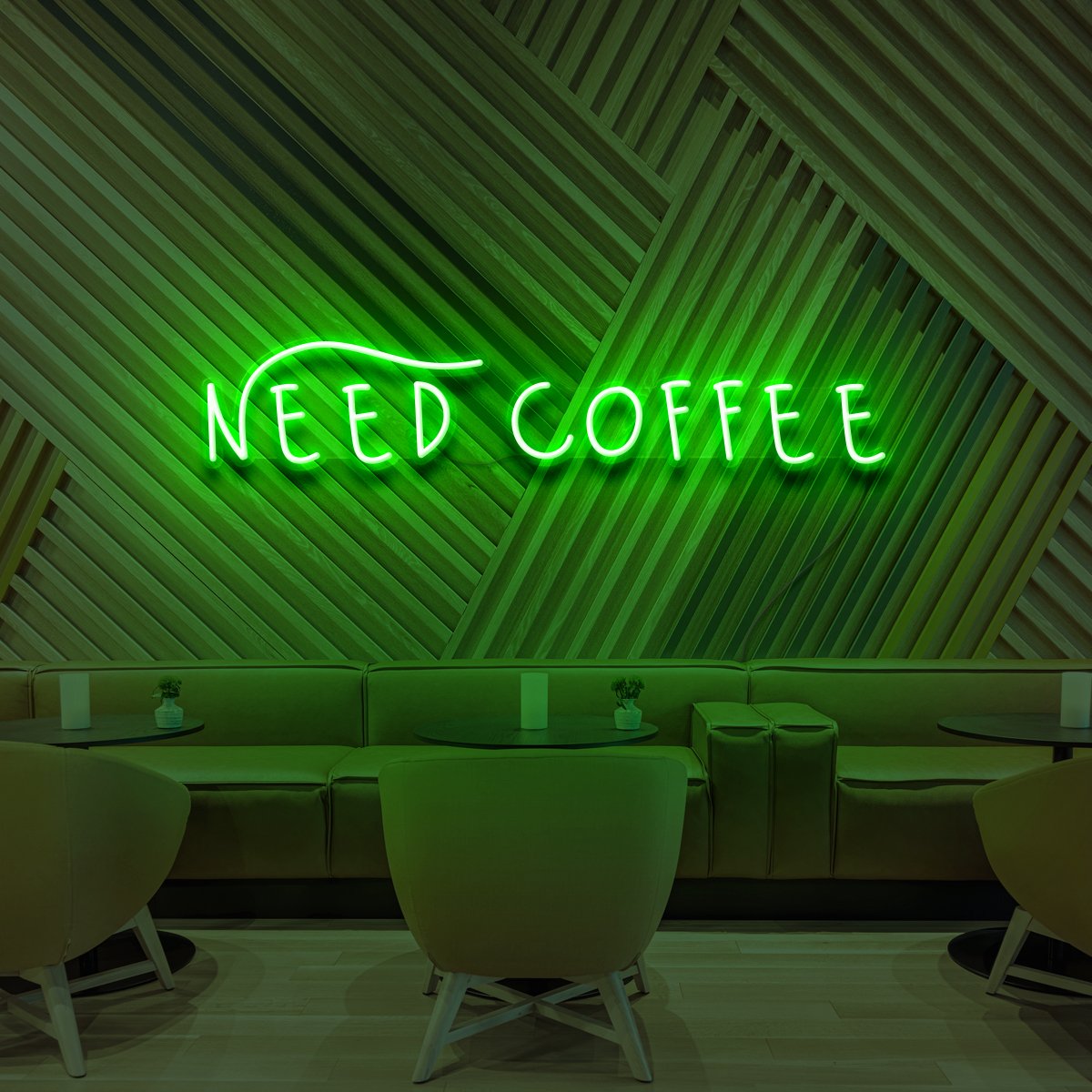 Need Coffee Neon Sign