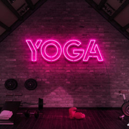 Yoga Neon Sign