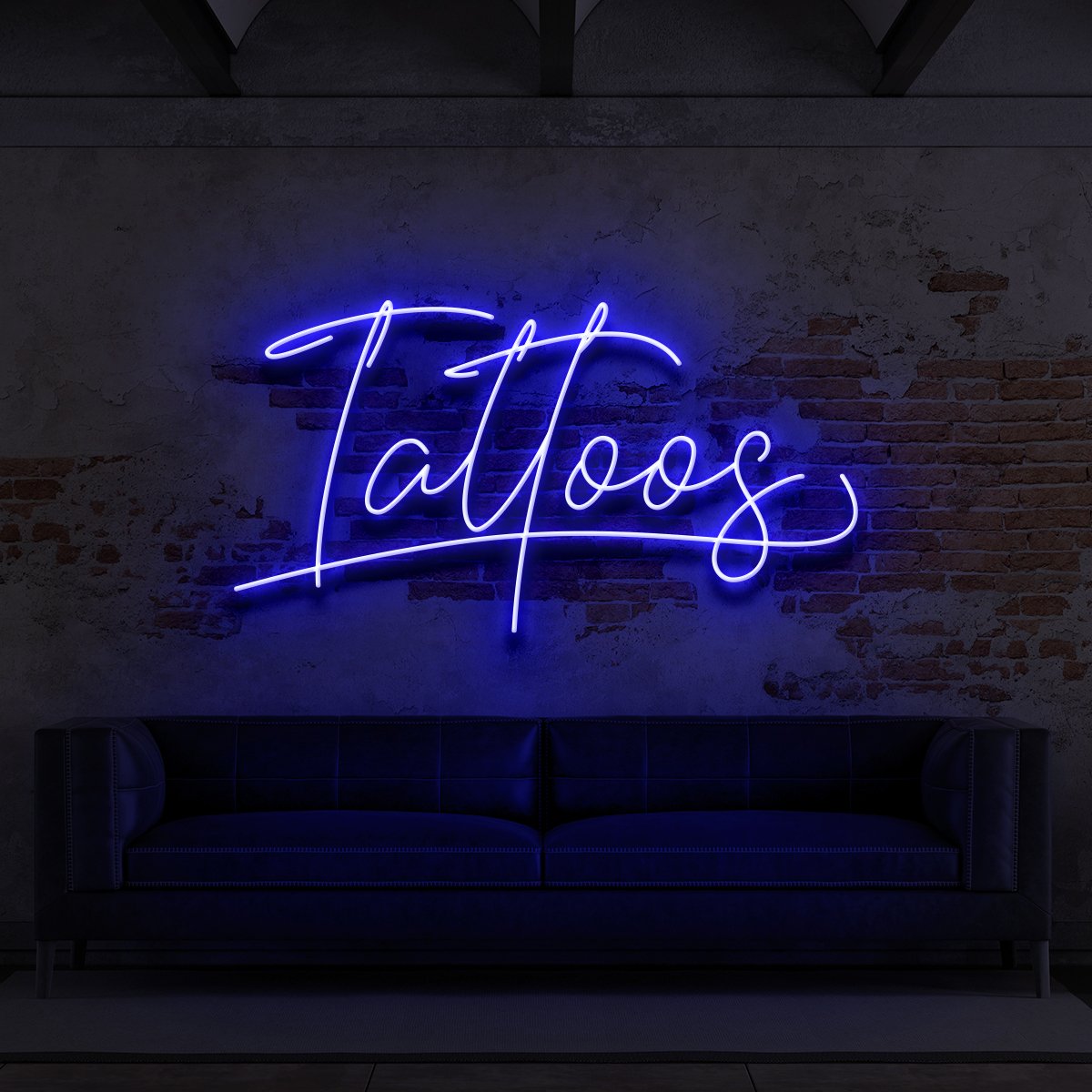 Tattoos Cursive Neon Sign